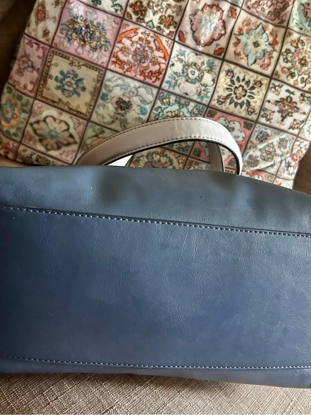 Vera wang Gradient Leather Satchel Handbag - Unbranded